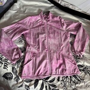 Pink Adidas Zip-Up Track Jacket